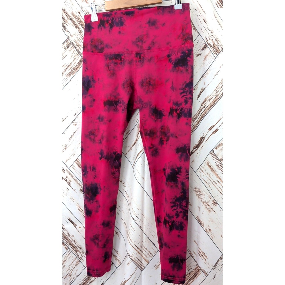 Fleo Hot Pink Printed Leggings